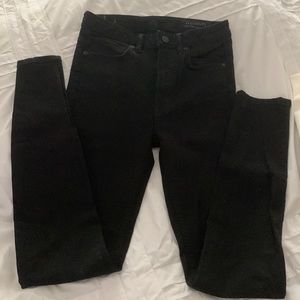 ALLSAINTS stilt black stretchy jeans